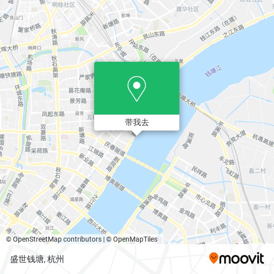 盛世钱塘地图