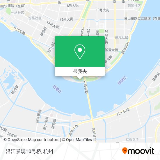 沿江景观10号桥地图