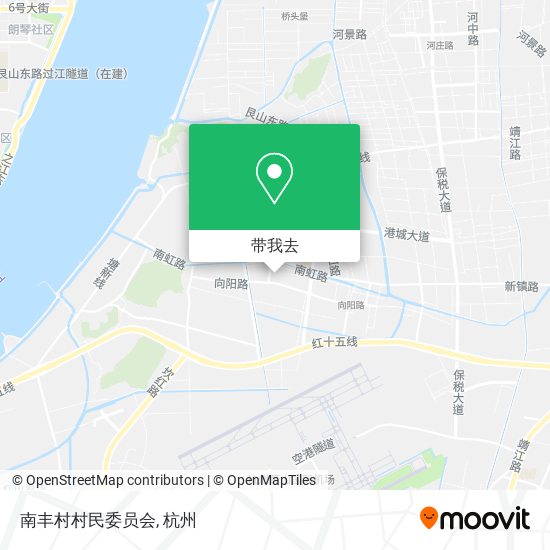 南丰村村民委员会地图