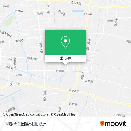 同春堂乐园连锁店地图