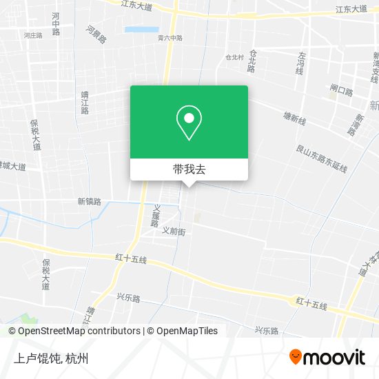 上卢馄饨地图