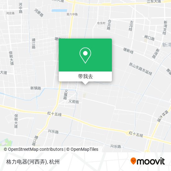 格力电器(河西弄)地图