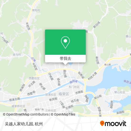 吴越人家幼儿园地图