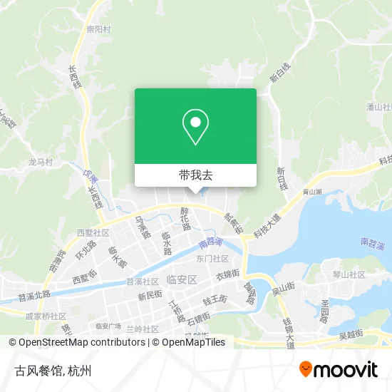 古风餐馆地图