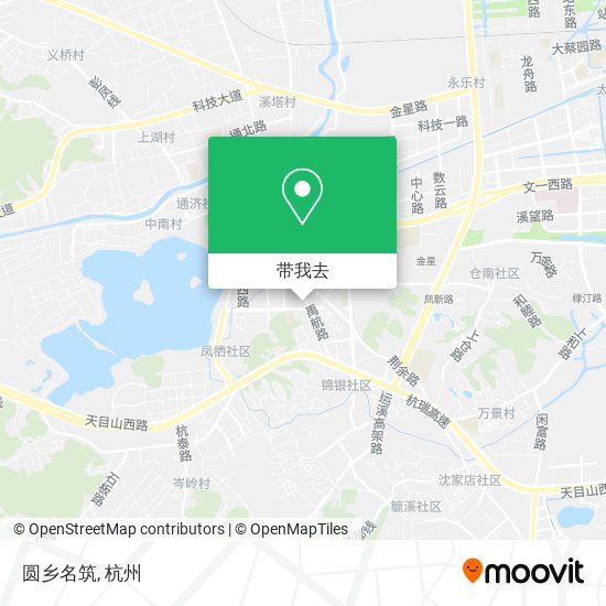 圆乡名筑地图