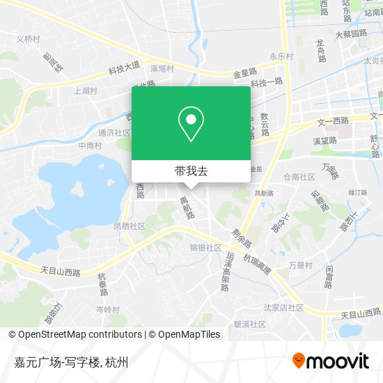 嘉元广场-写字楼地图