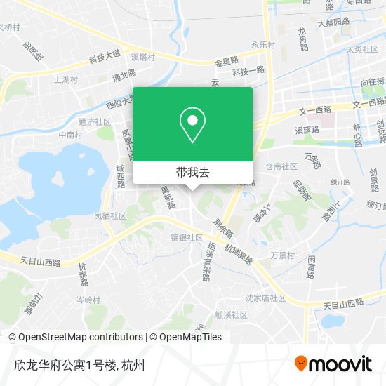 欣龙华府公寓1号楼地图