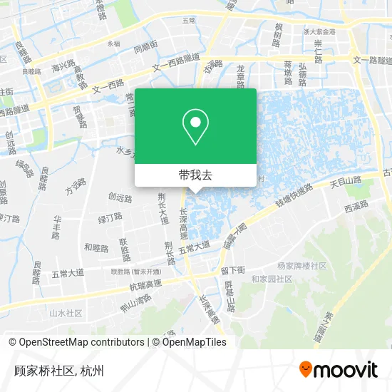 顾家桥社区地图