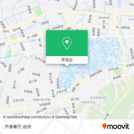 芦雁餐厅地图