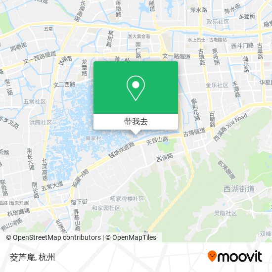 茭芦庵地图