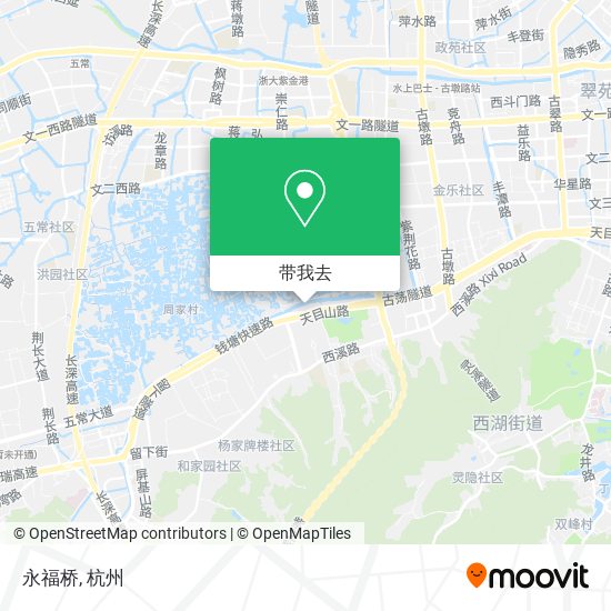 永福桥地图