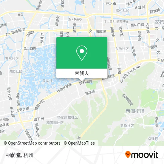 桐荫堂地图