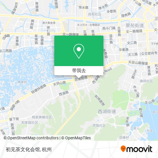 初见茶文化会馆地图