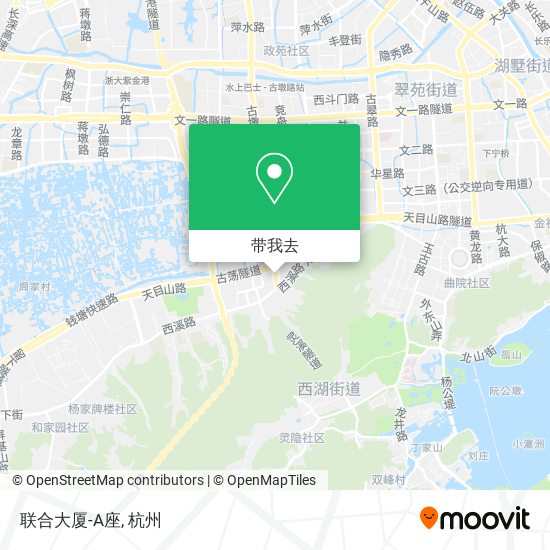 联合大厦-A座地图