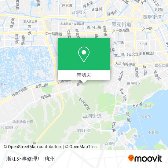 浙江外事修理厂地图