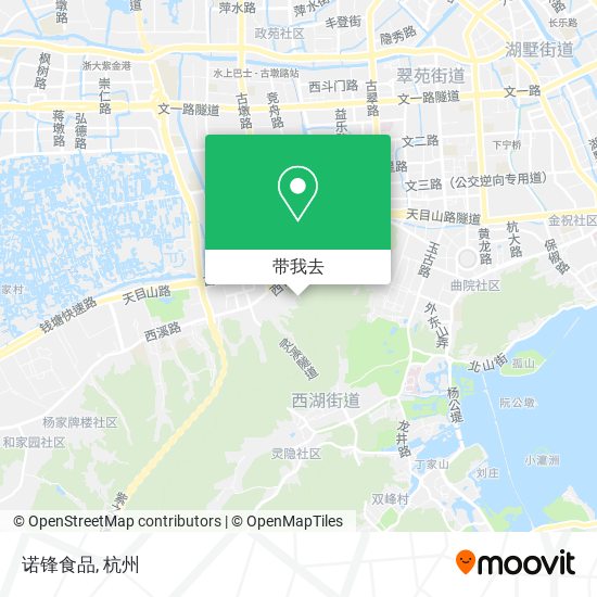 诺锋食品地图