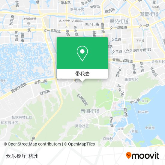 炊乐餐厅地图