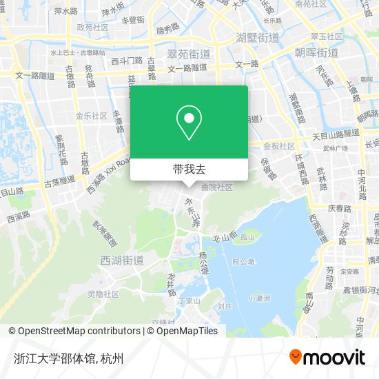 浙江大学邵体馆地图