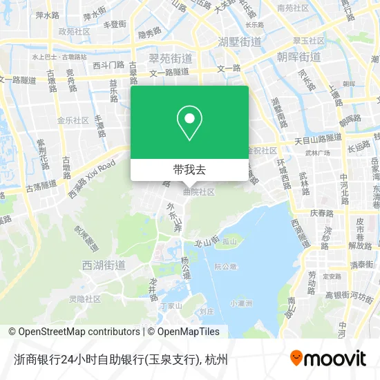 浙商银行24小时自助银行(玉泉支行)地图