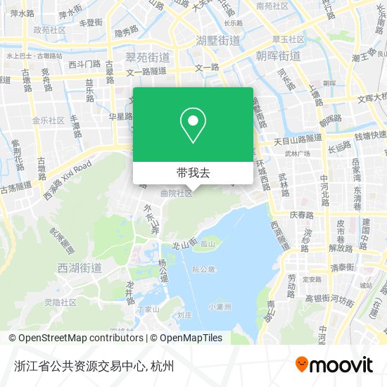 浙江省公共资源交易中心地图
