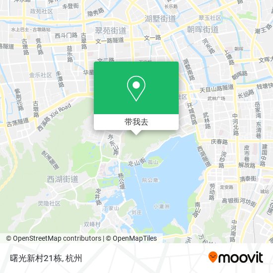 曙光新村21栋地图