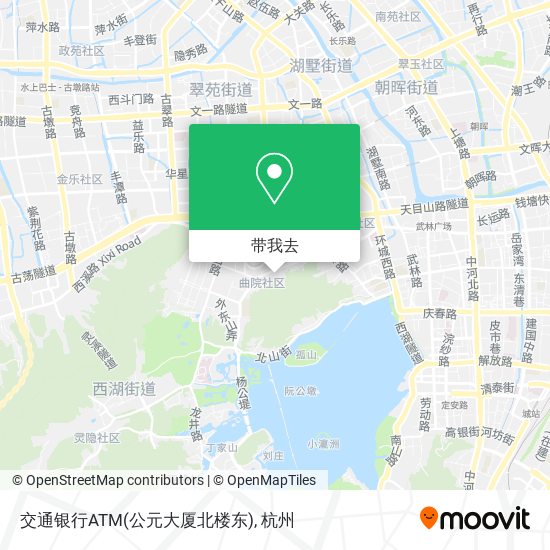 交通银行ATM(公元大厦北楼东)地图