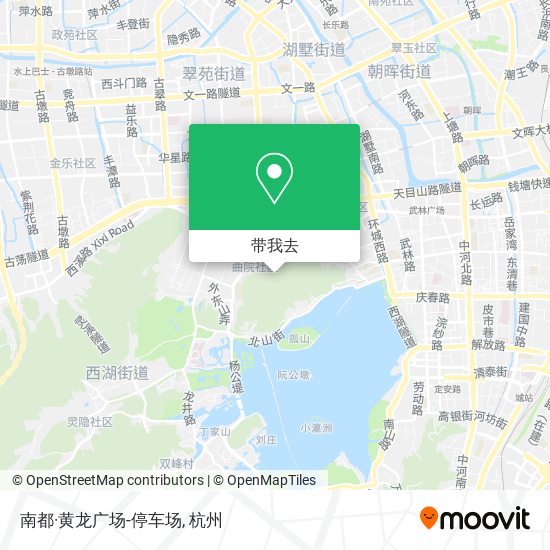 南都·黄龙广场-停车场地图
