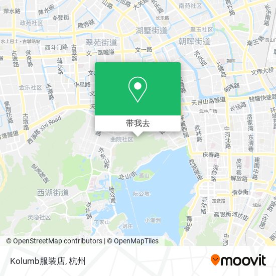 Kolumb服装店地图