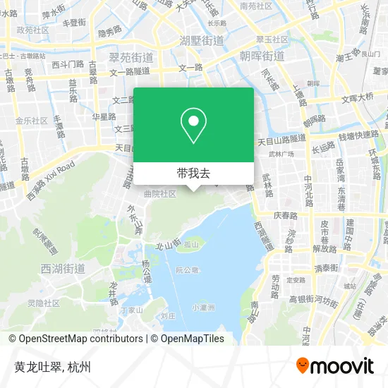 黄龙吐翠地图