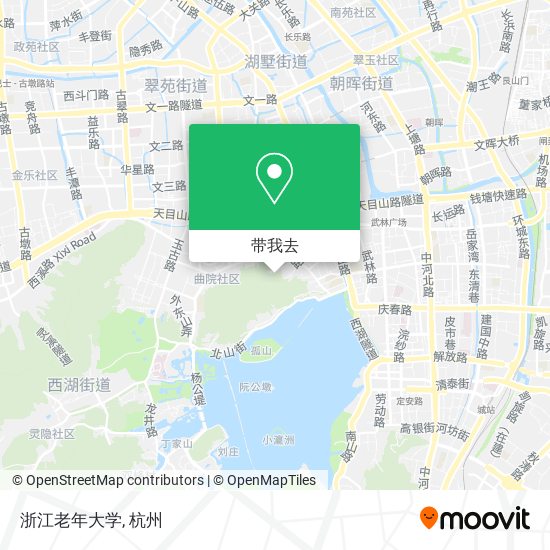 浙江老年大学地图