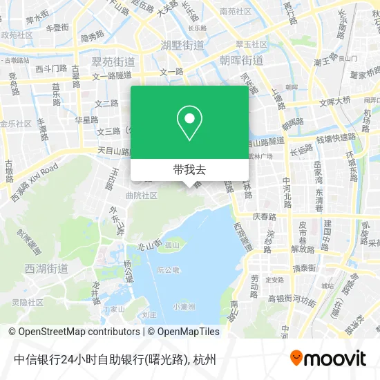 中信银行24小时自助银行(曙光路)地图