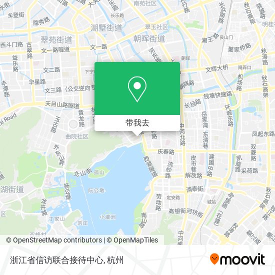 浙江省信访联合接待中心地图