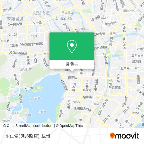 东仁堂(凤起路店)地图