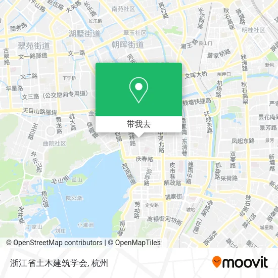 浙江省土木建筑学会地图