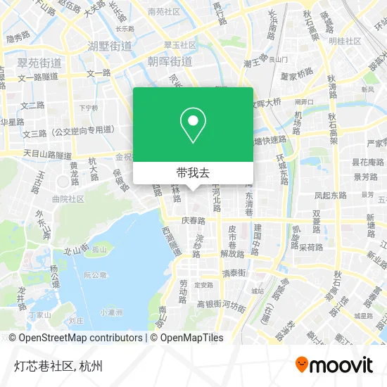 灯芯巷社区地图