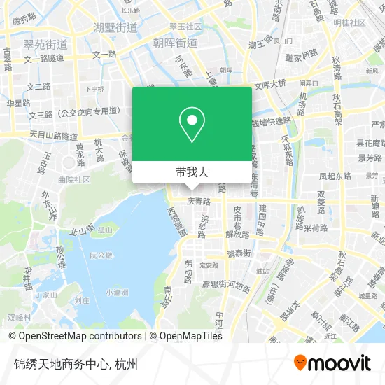 锦绣天地商务中心地图