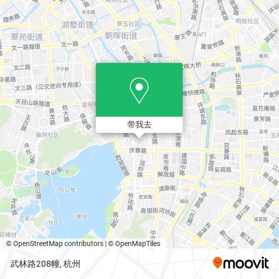 武林路208幢地图