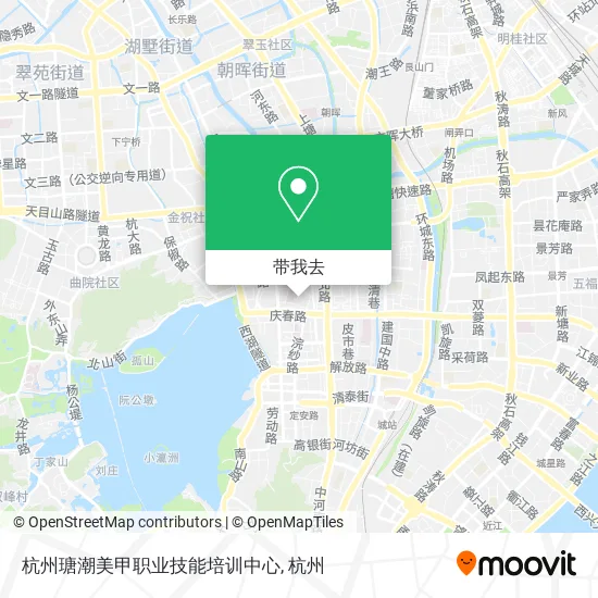 杭州瑭潮美甲职业技能培训中心地图