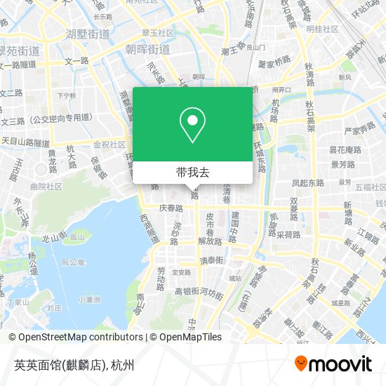 英英面馆(麒麟店)地图