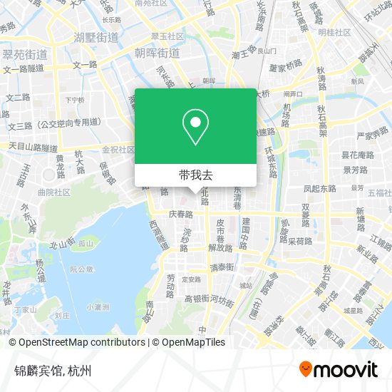 锦麟宾馆地图