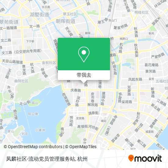 凤麟社区-流动党员管理服务站地图