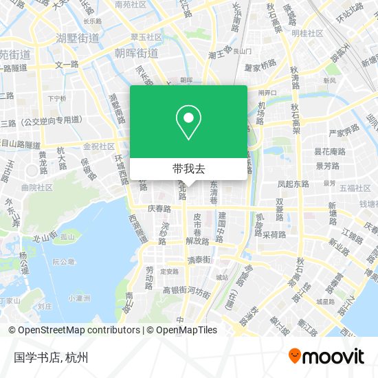 国学书店地图