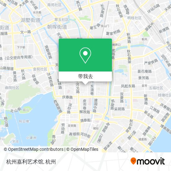 杭州嘉利艺术馆地图