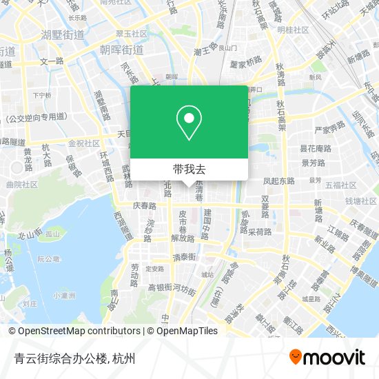 青云街综合办公楼地图