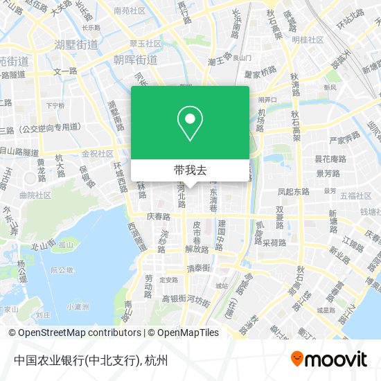 中国农业银行(中北支行)地图