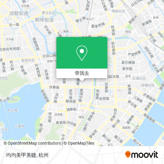 均均美甲美睫地图