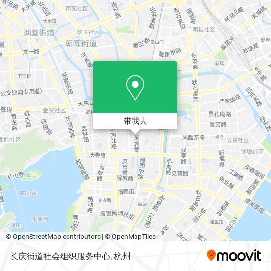 长庆街道社会组织服务中心地图