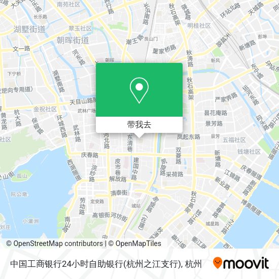 中国工商银行24小时自助银行(杭州之江支行)地图