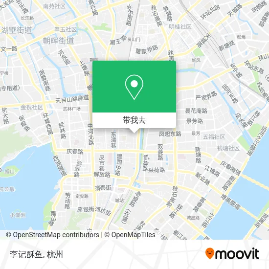 李记酥鱼地图
