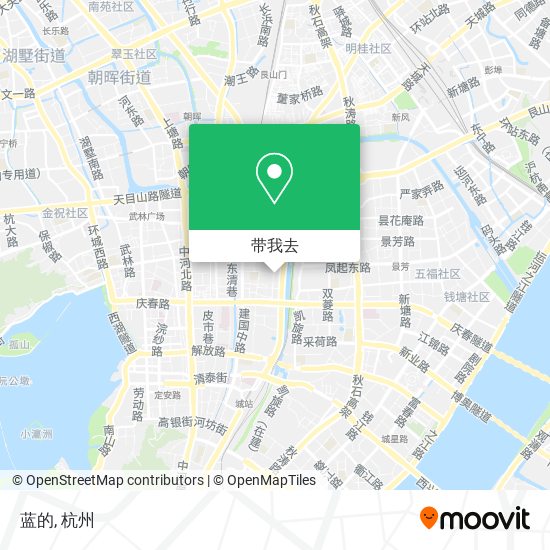 蓝的地图